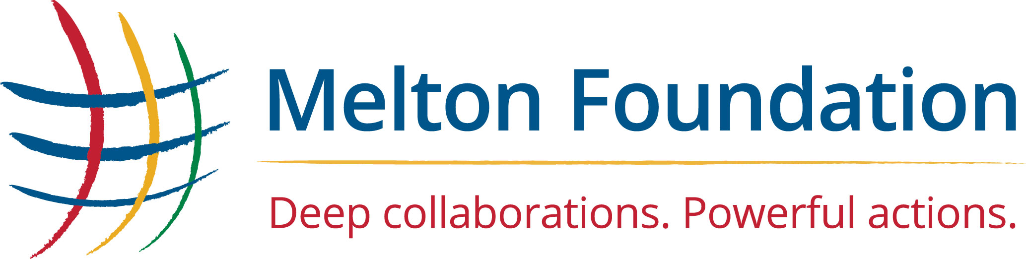 The logo of Melton Foundation.